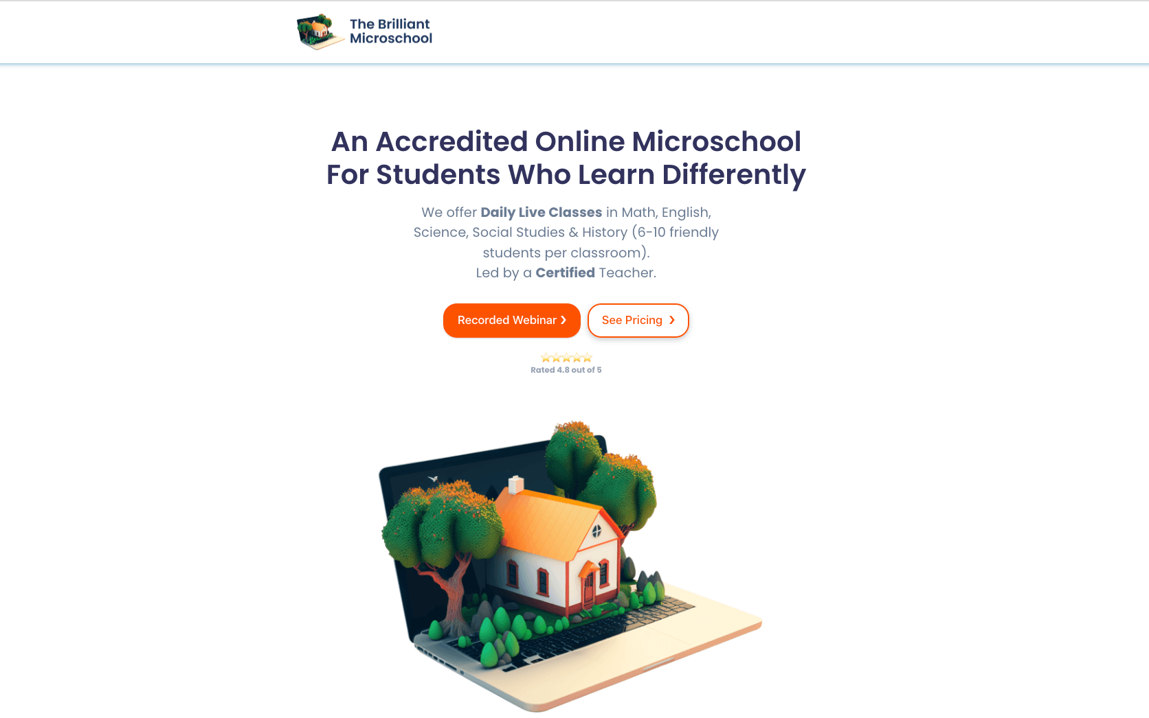 Brilliant Microschools accredited online microschool preview
